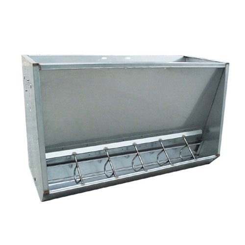 Single-side stainless steel trough