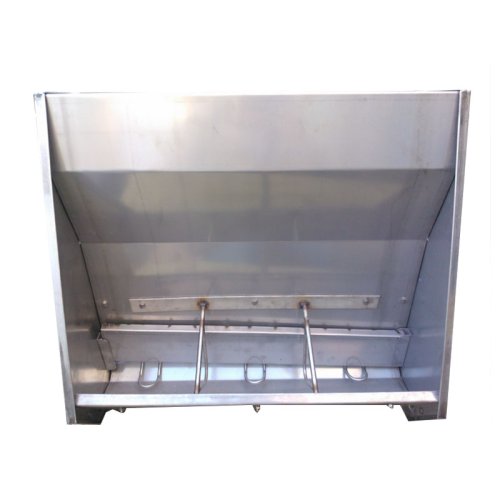 Single-side stainless steel trough